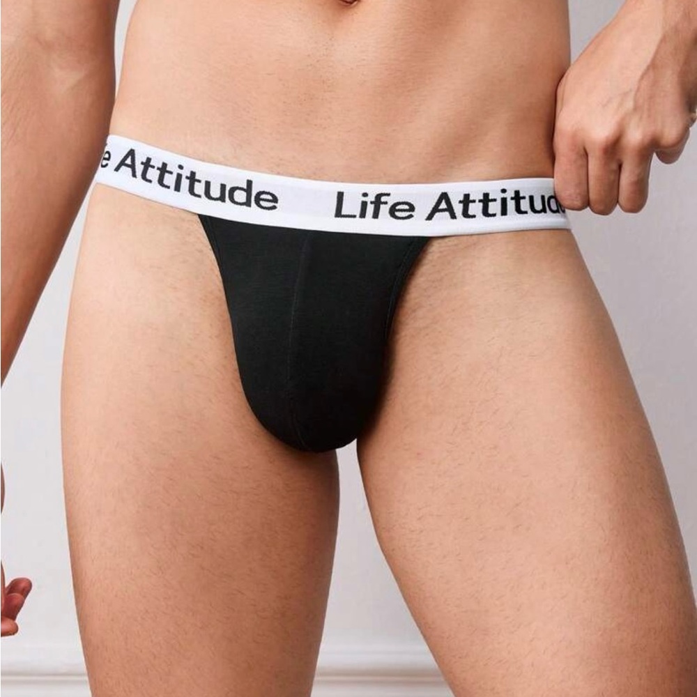 Life Attitude mens Thongs